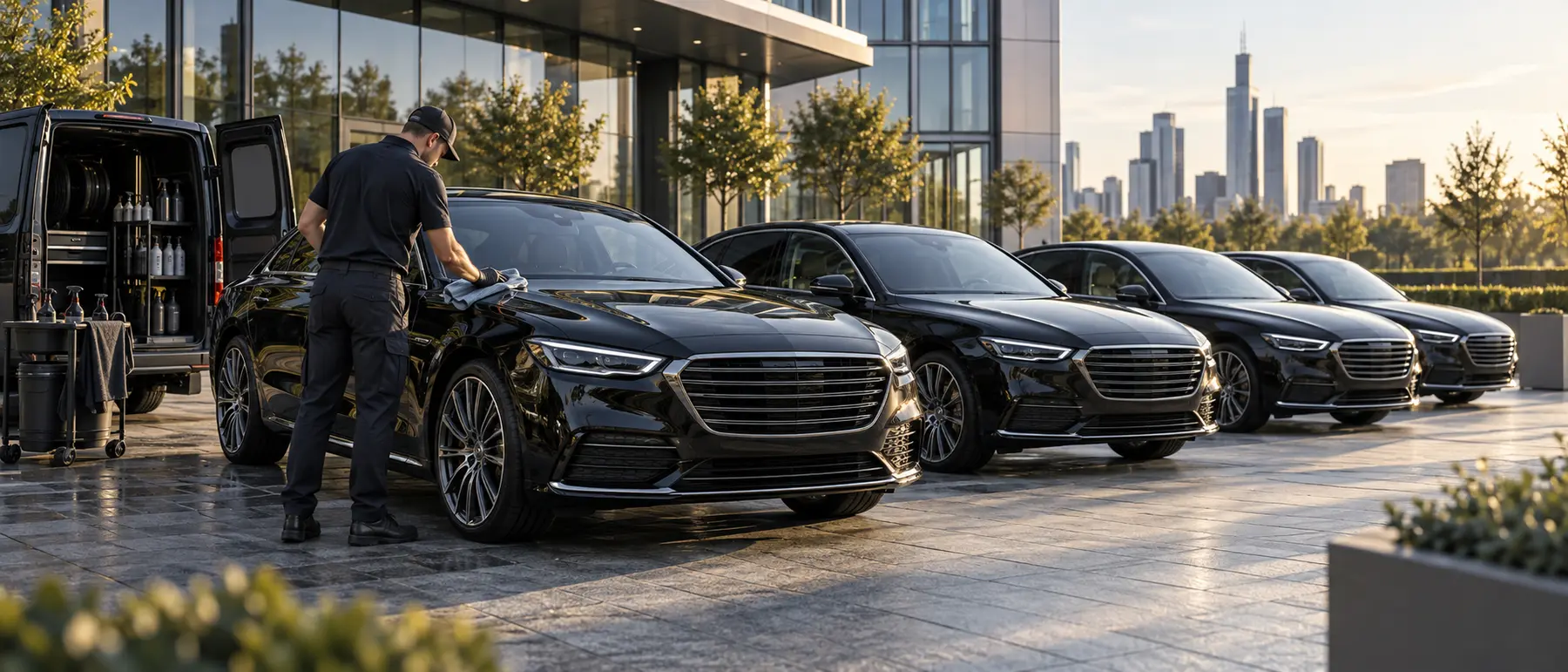 Mobile B2B Fahrzeugaufbereitung von GT Experience