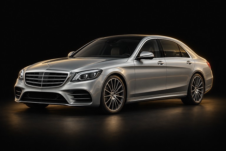 Illustration: Mercedes S-Klasse